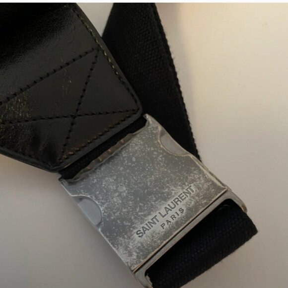 NWOT Saint Laurent Lambskin Leather Subway bumbag - Picture 5 of 16